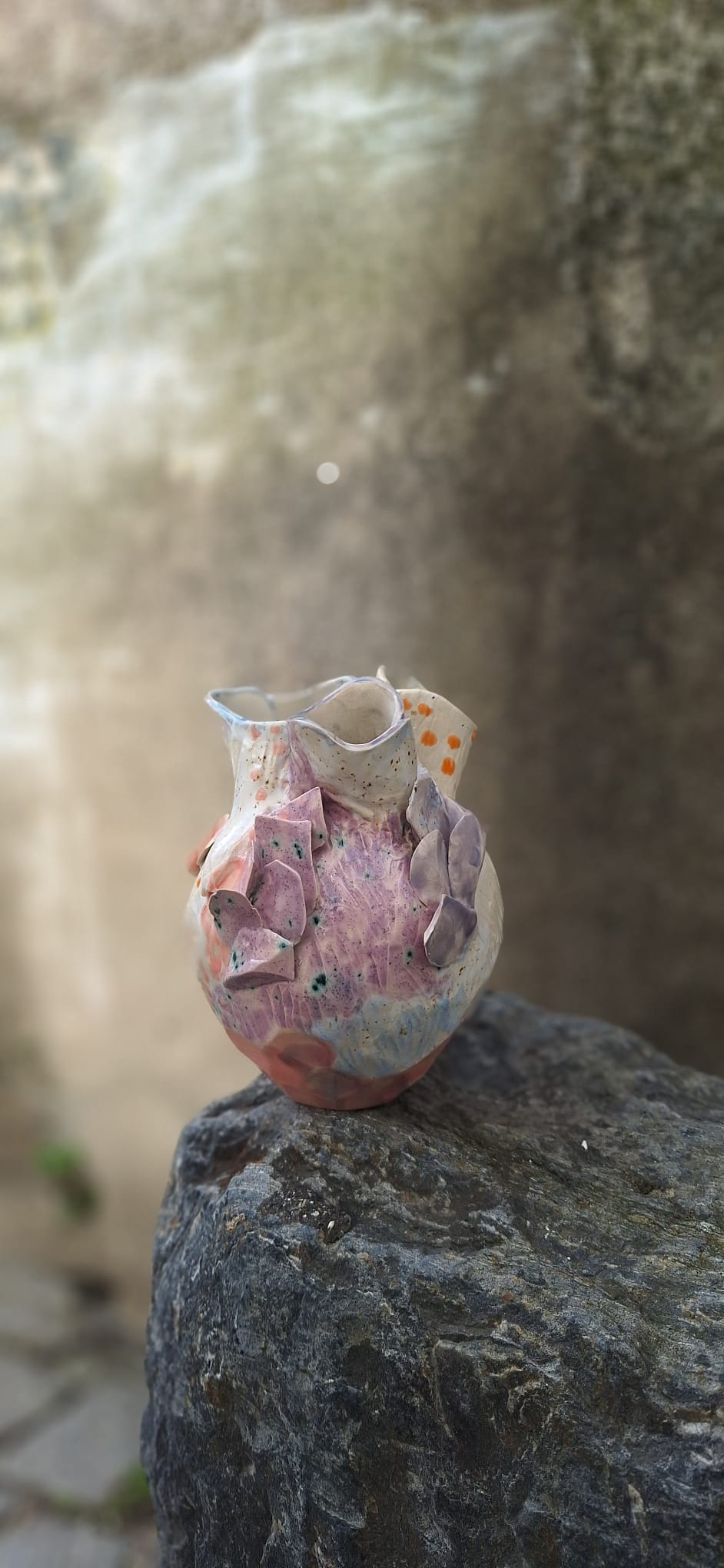Jarra forma de corazón