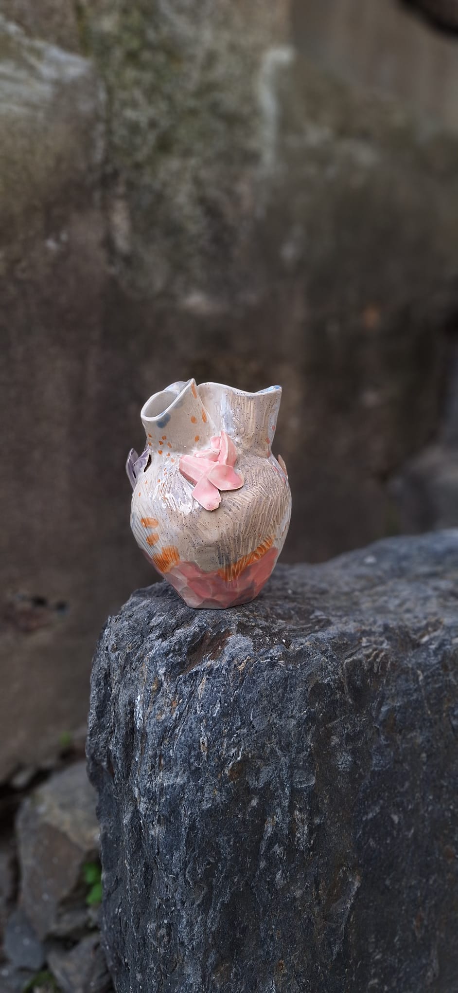 Jarra forma de corazón