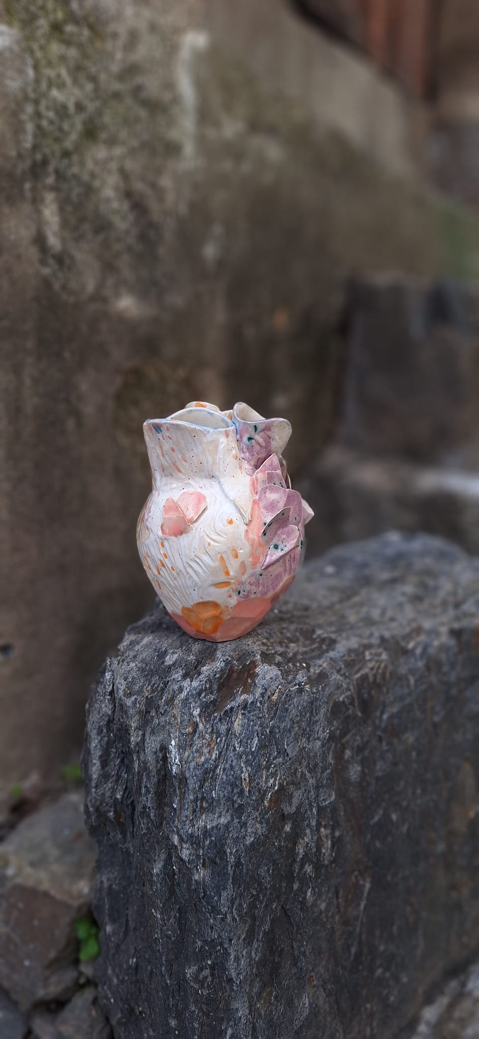 Jarra forma de corazón