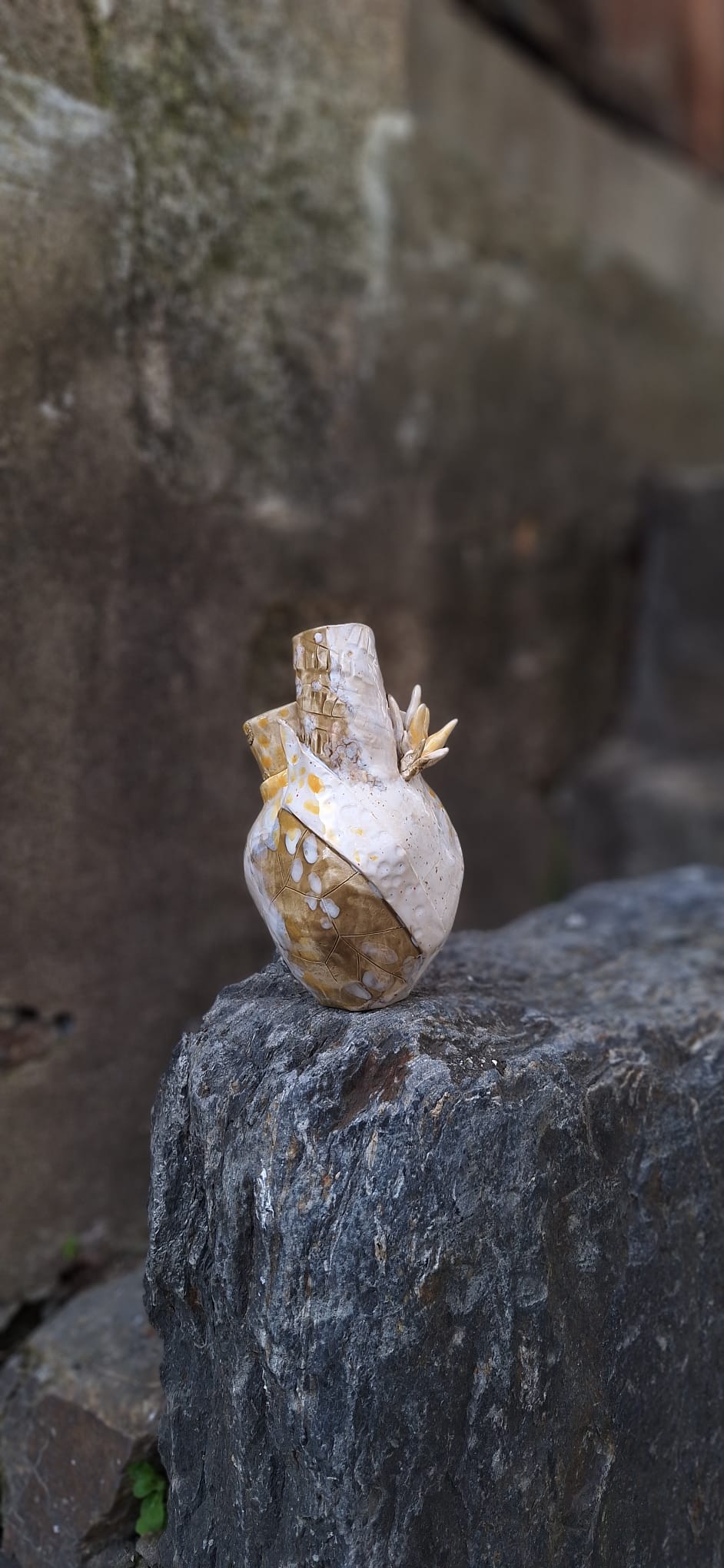 Jarra forma de corazon