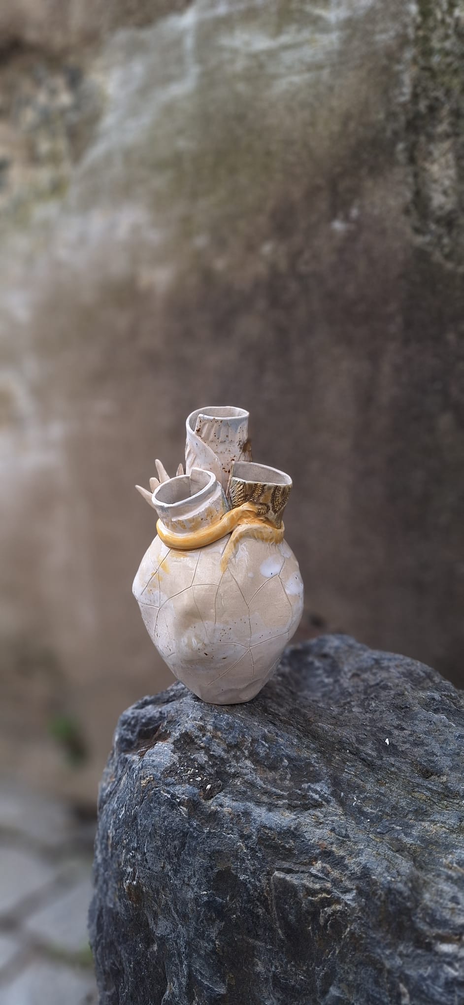 Jarra forma de corazon